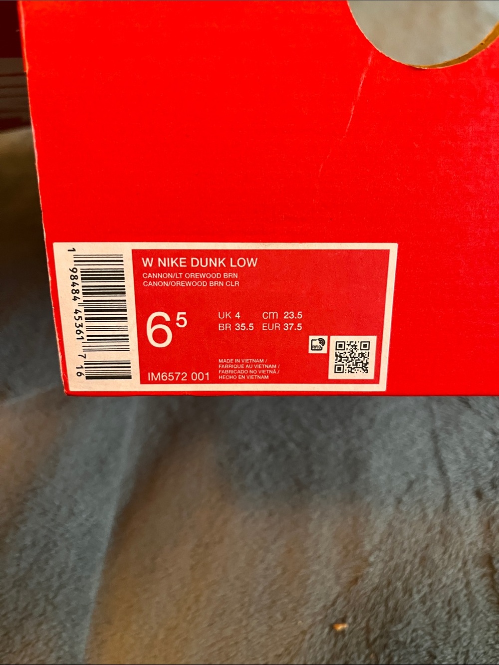 Women’s shoes Nike Dunk Low Teal 6.5 NWT - Picture 5 of 5